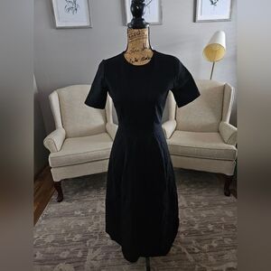 Elegant Black Dress Everlane Small